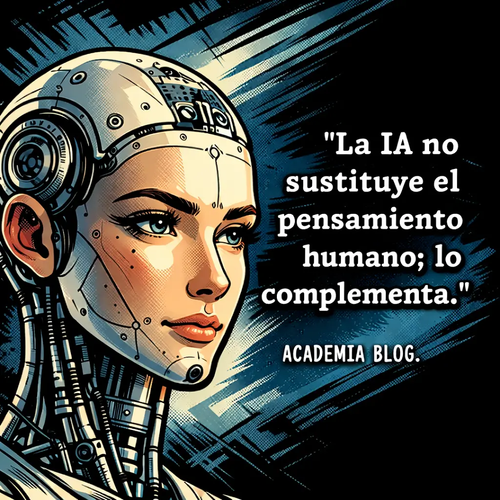 ilustración sobre pensamiento de la IA