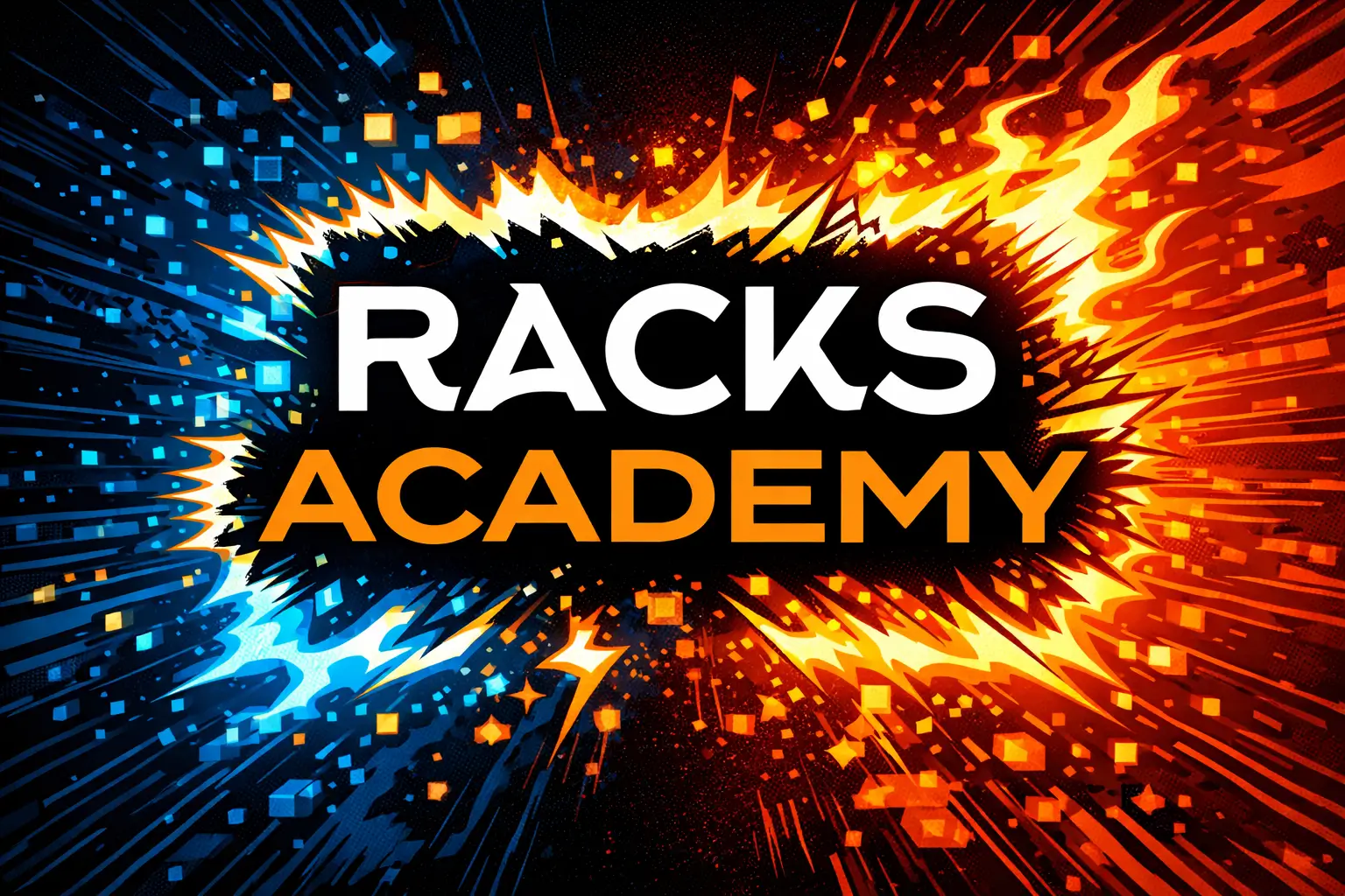 Imagen de Racks Academy logotipo