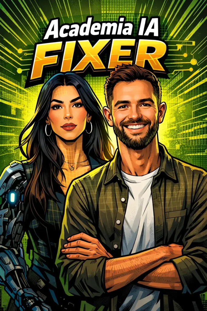 Ilustración IA FIXER ACADEMAI FUNDADORES