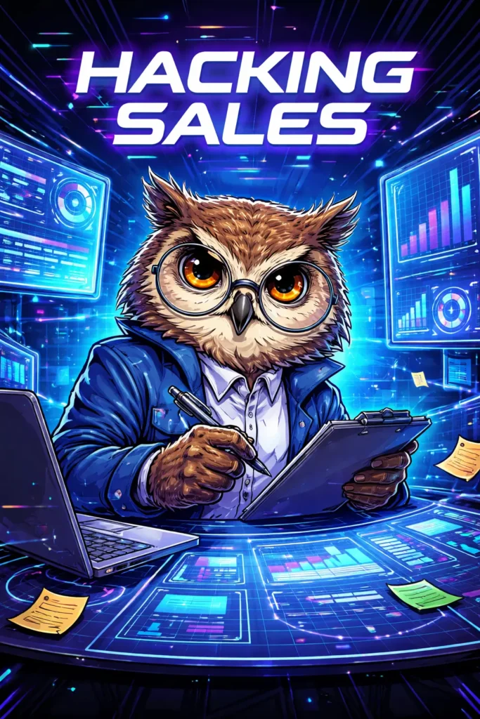 Hacking sales ilustración búho